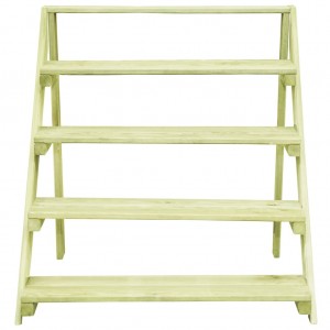 Suporte para plantas 80x80x80 cm madeira de pinho impregnada H