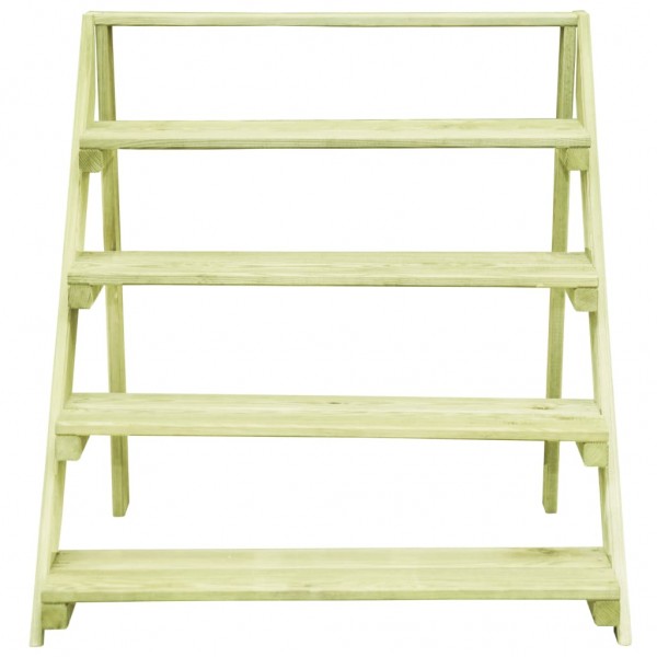 Suporte para plantas 80x80x80 cm madeira de pinho impregnada M 2