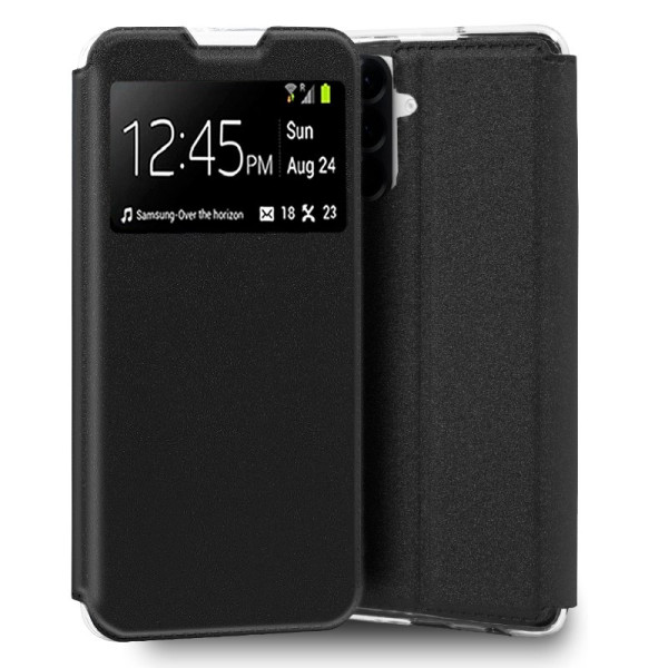 Funda COOL Flip Cover para Samsung A566 Galaxy A56 5G Liso Negro D