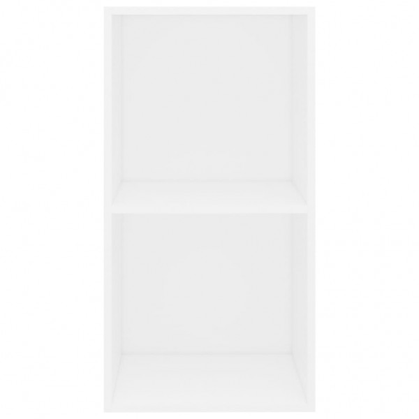 Estantería 2 niveles aglomerado blanco 40x30x76.5 cm M 4