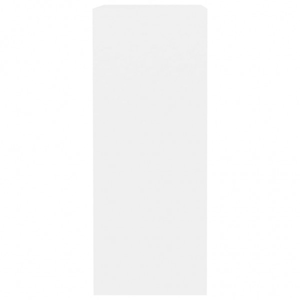 Estantería 2 niveles aglomerado blanco 40x30x76.5 cm M 5