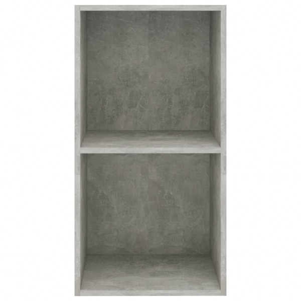Estante 2 prateleiras 40x30x76.5 cm contraplacado cinza cimento M 4