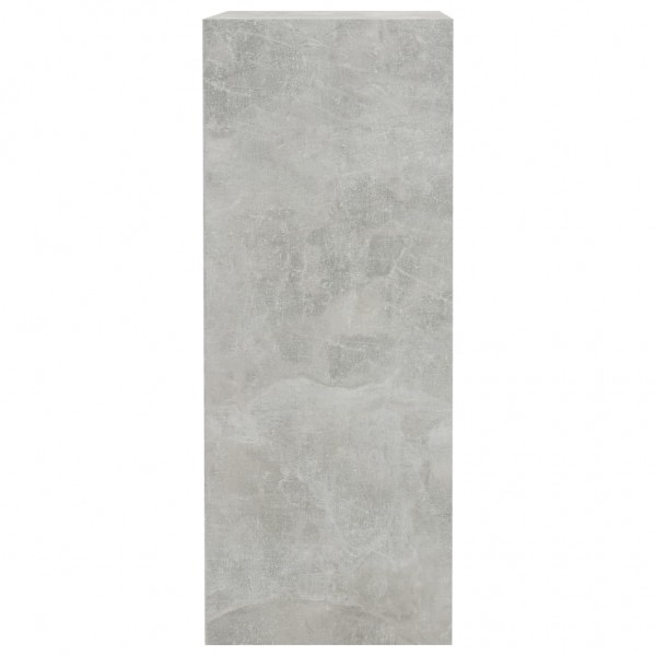 Estante 2 prateleiras 40x30x76.5 cm contraplacado cinza cimento M 5