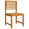 Conjunto de Comedor de Jardín de 5 Piezas  de Madera Sólida de Acacia 5
