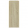Estante 80x30x76.5 cm derivados de madeira carvalho sonoma 5