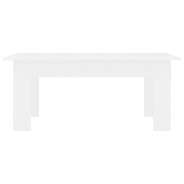 Mesa de centro 100x60x42 cm derivados de madeira branco M 4