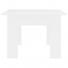 Mesa de centro 100x60x42 cm derivados de madeira branco 5