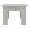 Mesa de centro madera contrachapada gris hormigón 100x60x42 cm 5