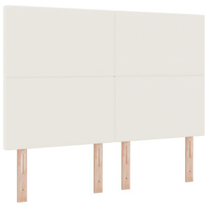 Cabeceira  Simples Creme 140cm Tecido Corduroy H