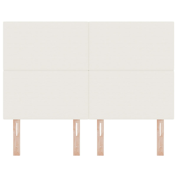 Cabecero  Simple Crema 140cm de Tela de Pana M 4