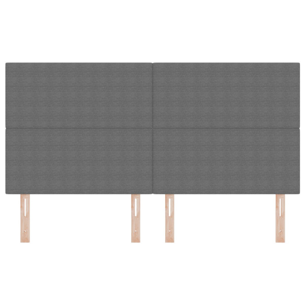 Cabecero  Diseño Sencillo Gris Claro 180 cm Tela de Pana M 4