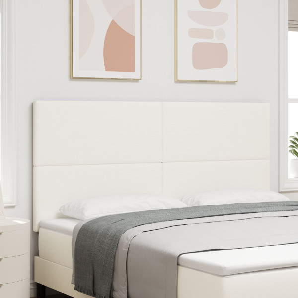 Cabecero  Diseño Sencillo Crema 180 cm Tela de Pana D