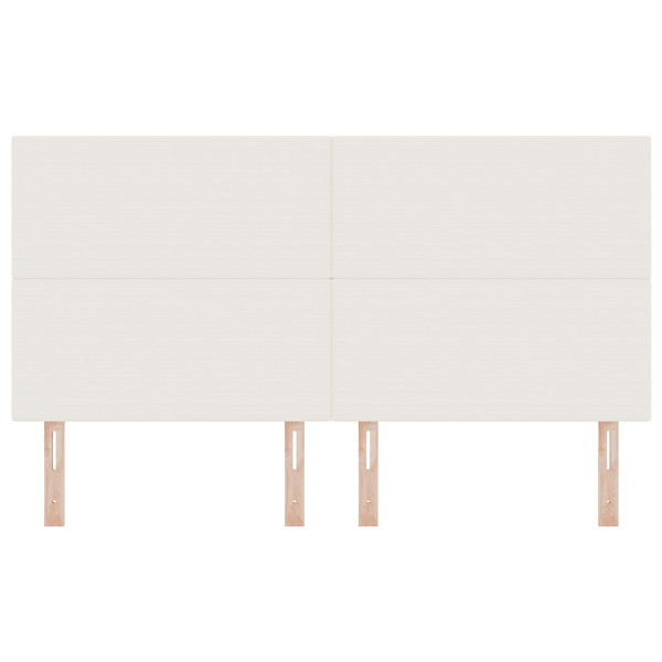 Cabecero  Diseño Sencillo Crema 180 cm Tela de Pana M 4