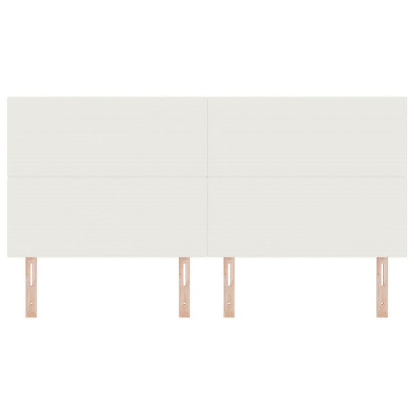 Cabecero  Diseño Sencillo Crema 200 cm Tela de Pana M 4