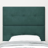 Cabecero Tufted en Botones Verde Oscuro 80 cm de Terciopelo 3