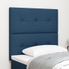 Cabecero  Button Tufted Azul 100 cm Tela 1