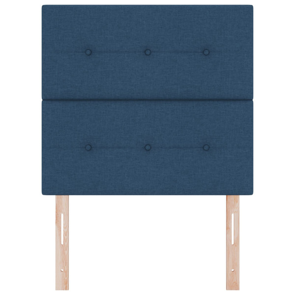 Cabecero  Button Tufted Azul 100 cm Tela M 4