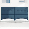 Cabeceira  Botões Tufted Azul 160 cm Tecido 3