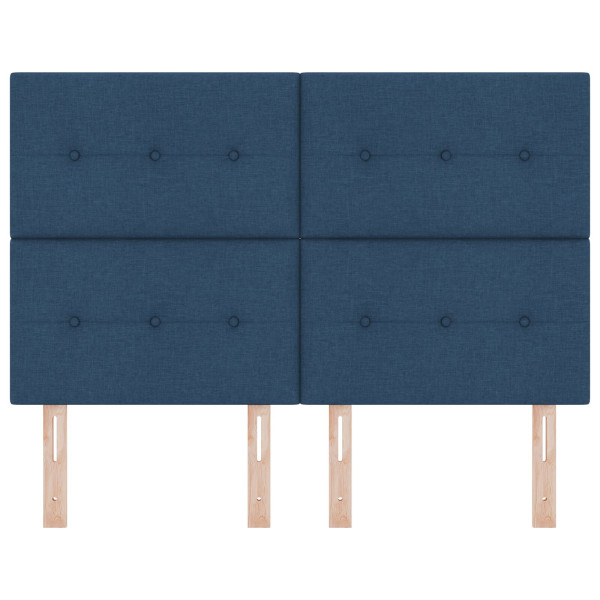 Cabecero Button Tufted Azul 160 cm Tela M 4