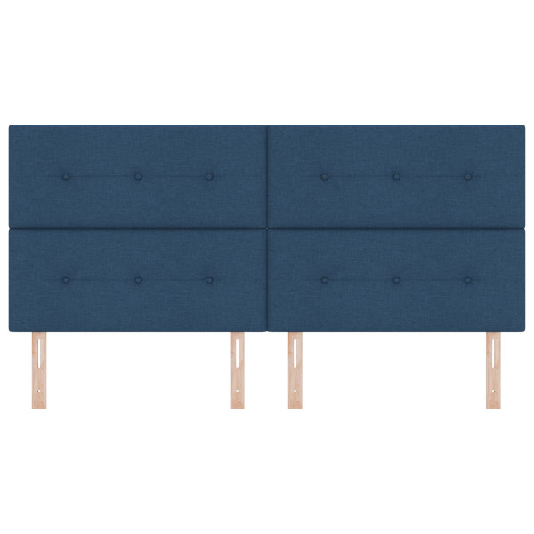 Cabecero Button Tufted Azul 200 cm Tela M 4