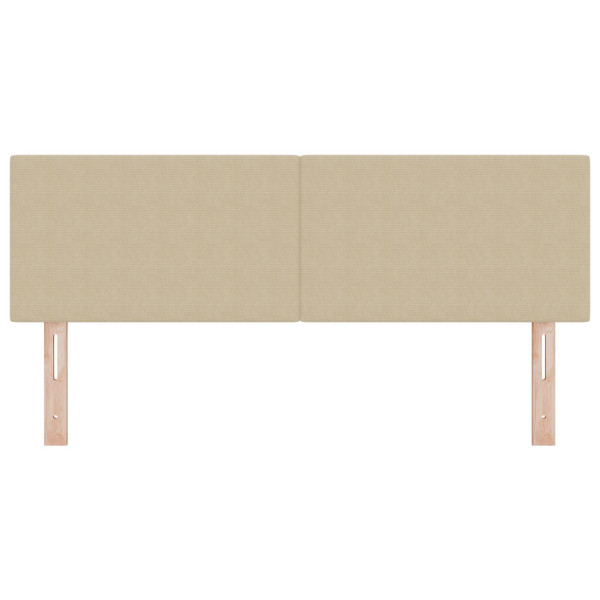 Cabezal LED  Sencillo Verde Claro Gris 72 cm Tela de Pana M 5