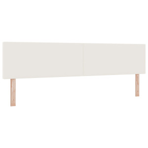 Cabecero LED  Diseño Sencillo Crema 100 cm Tela de Pana H