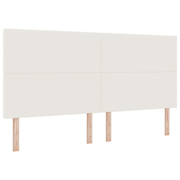 Cabecero LED  Crema 100 cm Tela de pana M 2