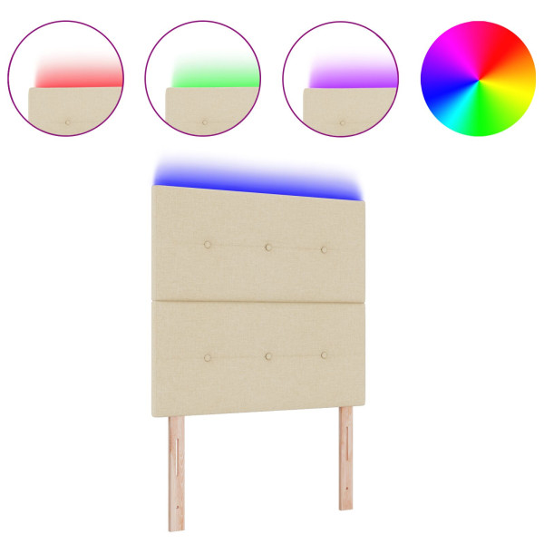 Cabezal LED  Crema 100 cm Tela M 3