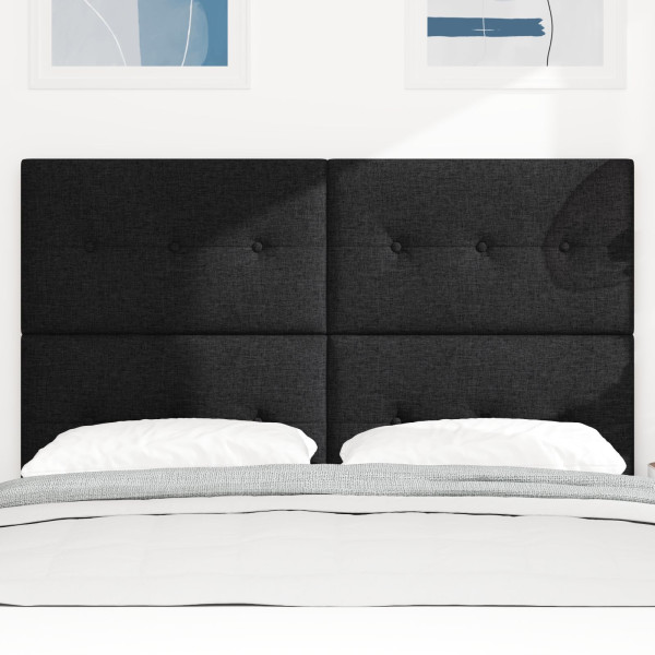 Cabecero LED  Negro 72 cm Tela M 4