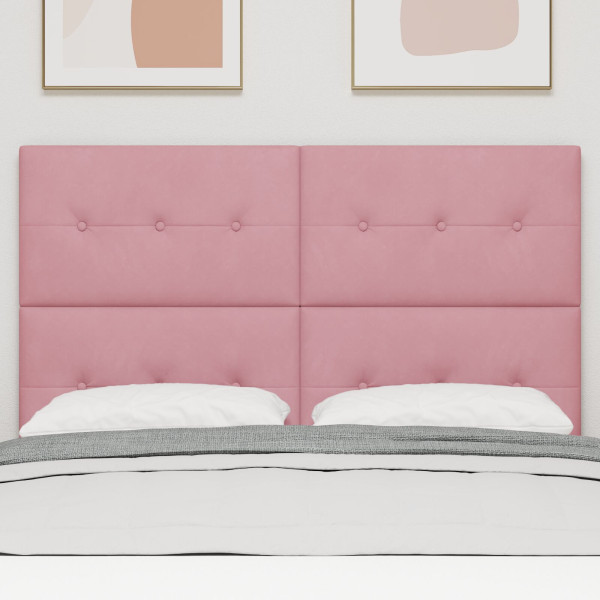 Cabecero LED  Rosa 72 cm Terciopelo M 4