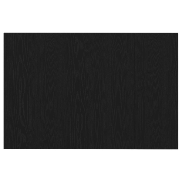 Cabeceira de Cama  Carvalho Preto 120x1.5x80 cm Madeira Engineered M 4