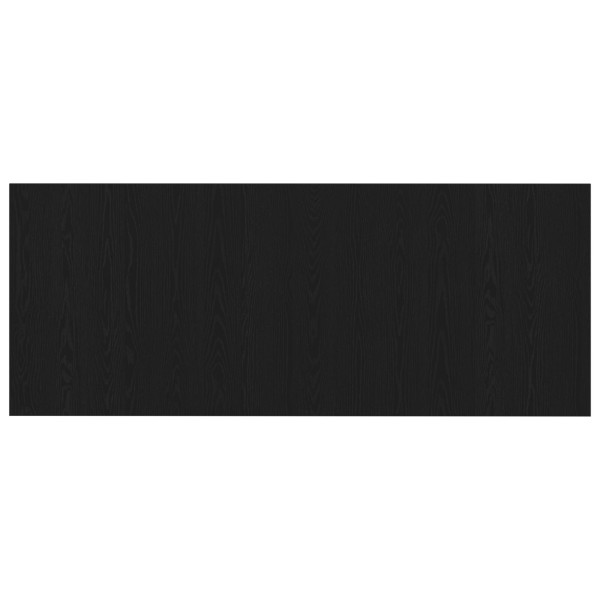 Cabecera de Cama  Negro Roble 200x1.5x80 cm Madera Compuesta M 4