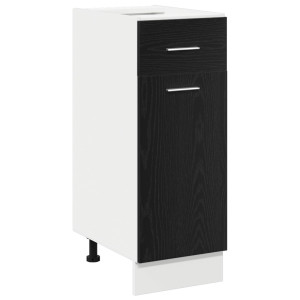 Gabinete con Cajones de Roble Negro  - 30x46x81.5 cm H