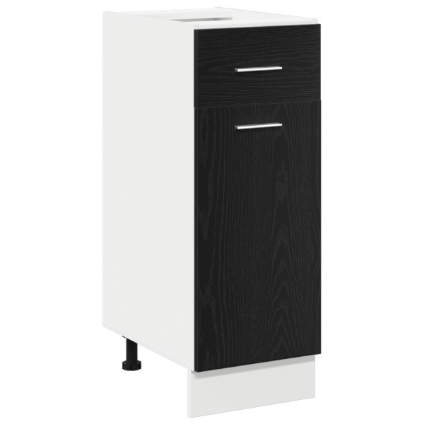 Gabinete con Cajones de Roble Negro  - 30x46x81.5 cm M 2