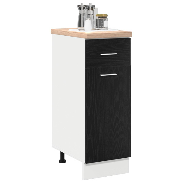 Gabinete con Cajones de Roble Negro  - 30x46x81.5 cm M 3