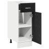 Gabinete con Cajones de Roble Negro  - 30x46x81.5 cm 5