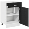 Gabinete de Cajones de Roble Negro  - 50x46x81.5 cm 5