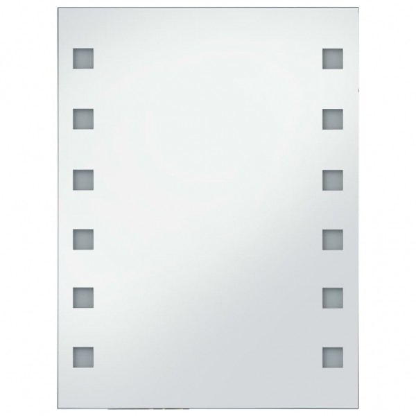 Espejo de pared de baño con LED 60x80 cm M 3