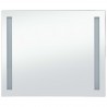 Espelho de parede LED para casa de banho 80x60 cm 3