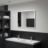 Espejo de pared de baño con LED 80x60 cm 1