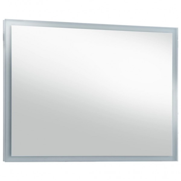 Espejo de pared de baño con LED 100x60 cm M 2