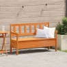 Banco de Exterior  Acacia 119x76x44 cm Madera Sólida de Pino 1