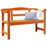 Banco Exterior  Acacia 119x76x44 cm Madera Sólida de Pino 3
