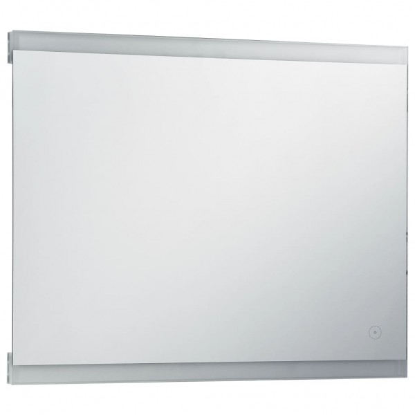 Espejo de pared de baño con LED y sensor táctil 80x60 cm M 2