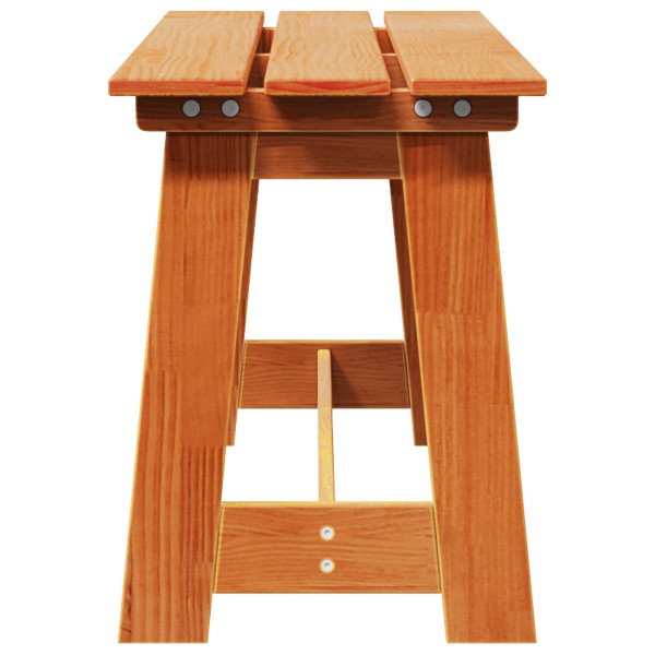 Banco de Exterior  Acacia 119x35x47 cm Madera Sólida Pino M 5