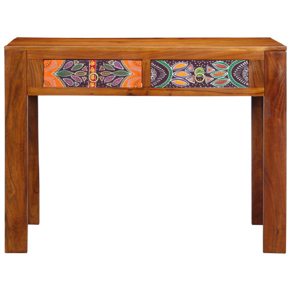 Mesa 100x50x75 cm Madeira Sólida de Acácia M 4