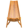 Sillas de jardín plegables  2 pcs de madera maciza de acacia 5