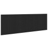 Cabecero de pared de roble negro  240x1.5x80 cm hecho de madera elaborada 2