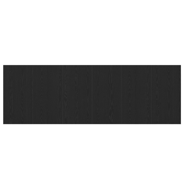 Cabeceira de parede em carvalho preto 240x1.5x80 cm feita de madeira engenheirada M 5