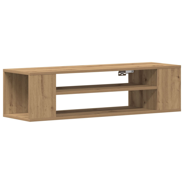 Mueble de TV de Pared  en Roble Artisan de 100x30x26.5 cm M 2
